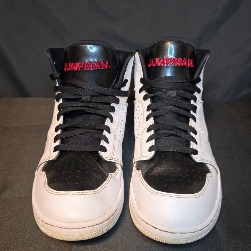 Nike Jordan Jumpman Black and White High-Top Sneakers